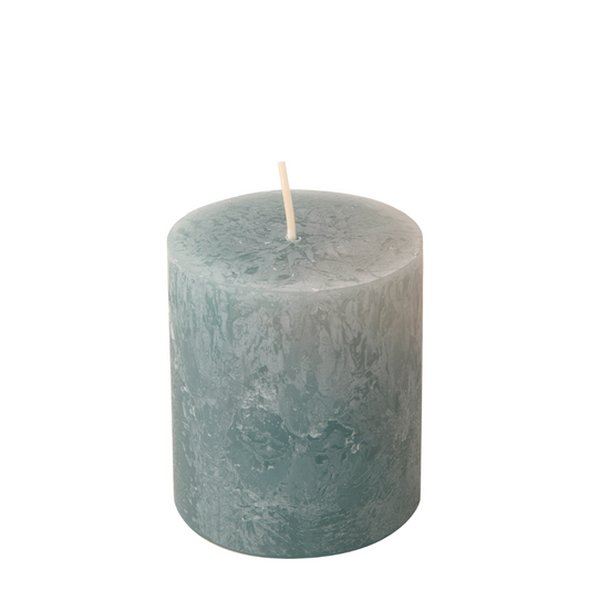 Candela cilindro verde