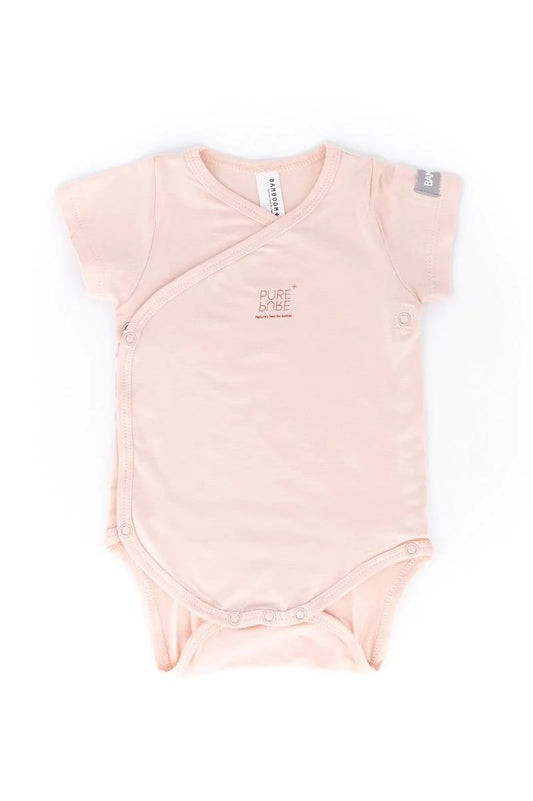 Body bambina maniche corte -  Rosa