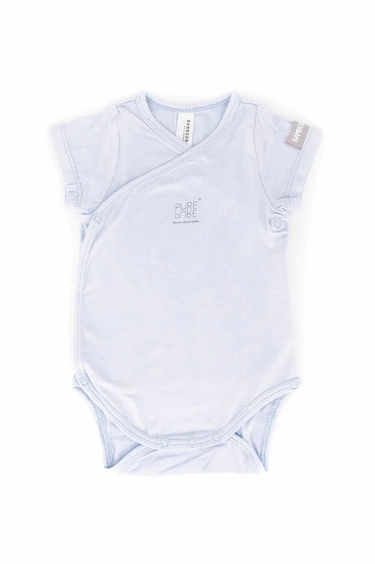 Body bambino maniche corte - Azzurro