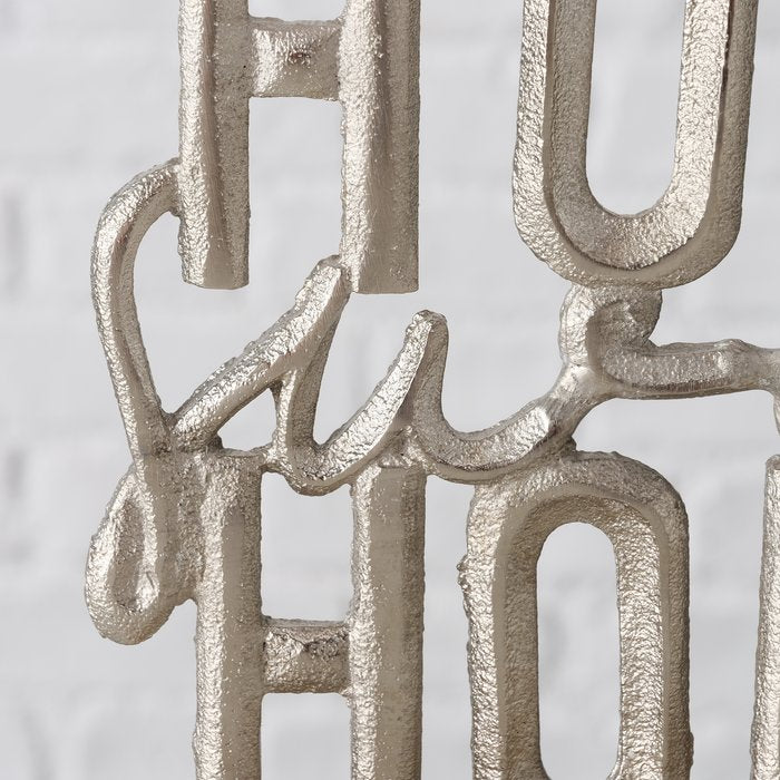 Galvanized Metal Letter Wall Decor, Hobby Lobby