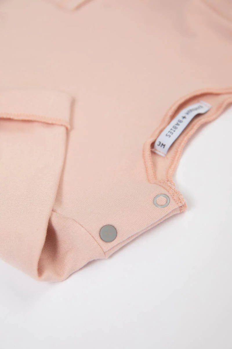 Maglia manica lunga Pure - Rosa 3M