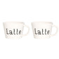 Set 2 tazze colazione Latte