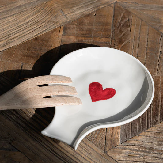 Poggia mestoli Cuore rosso