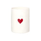 Portamestoli Cuore rosso